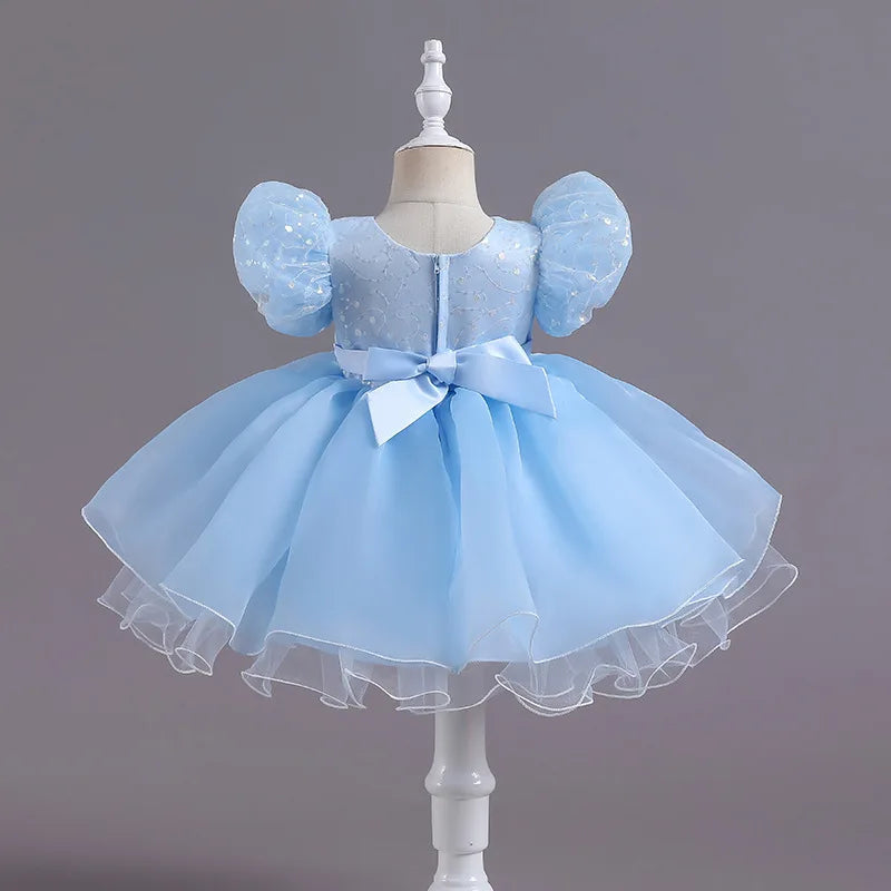 Vestido formal de princesa para niña