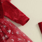 Barboteuse bébé fille - Robe + chaussette