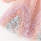 Precioso vestido de cumpleaños para niños