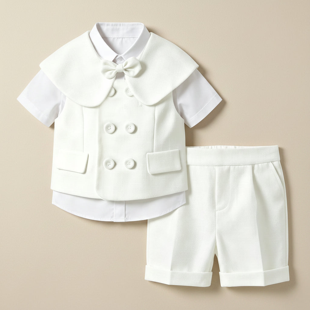 Costume pour baptême garçon - Ange
