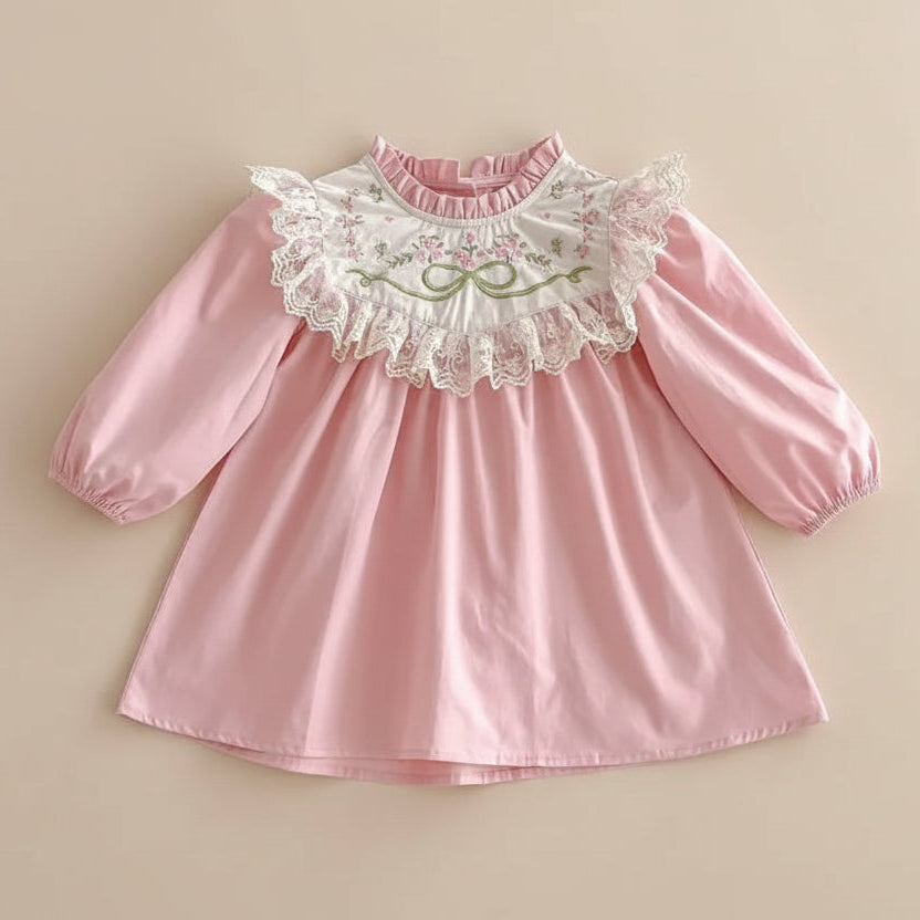 Robe de cérémonie champêtre - Rose Hérita