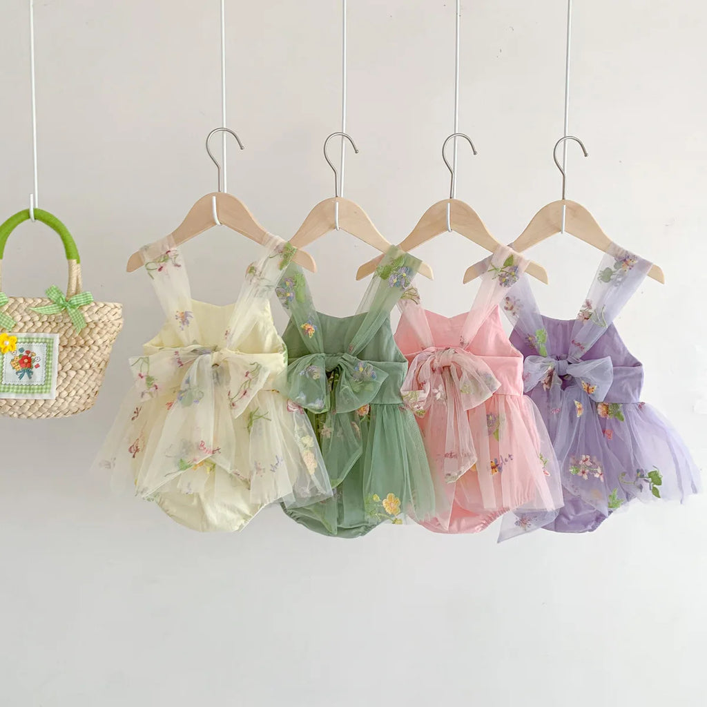 Mameluco de mariposa para bebé niña