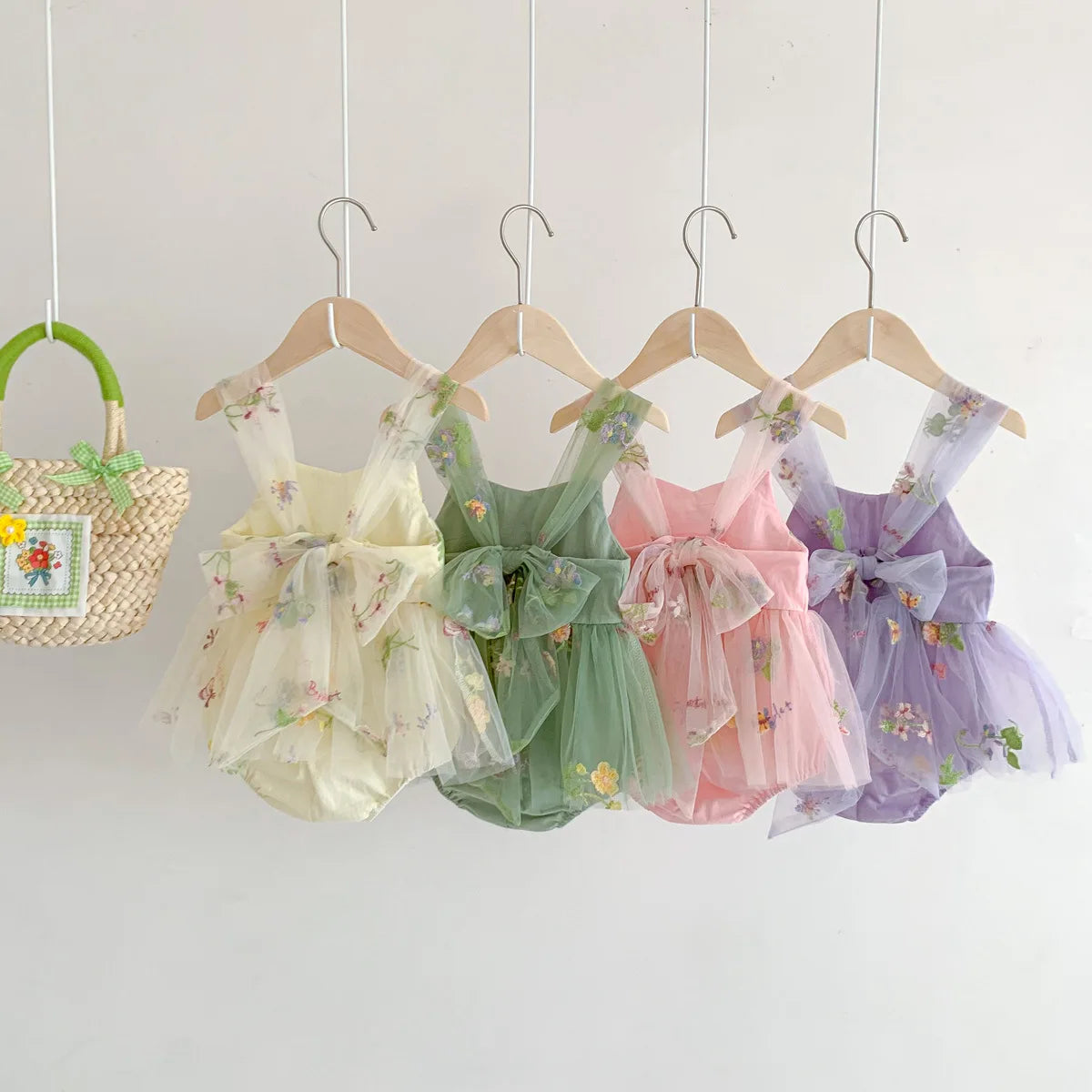 Mameluco de mariposa para bebé niña