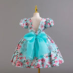 Vestido floral infantil Viky 