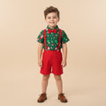Ensemble garçon - Vert Noel short