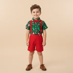Ensemble garçon - Vert Noel short