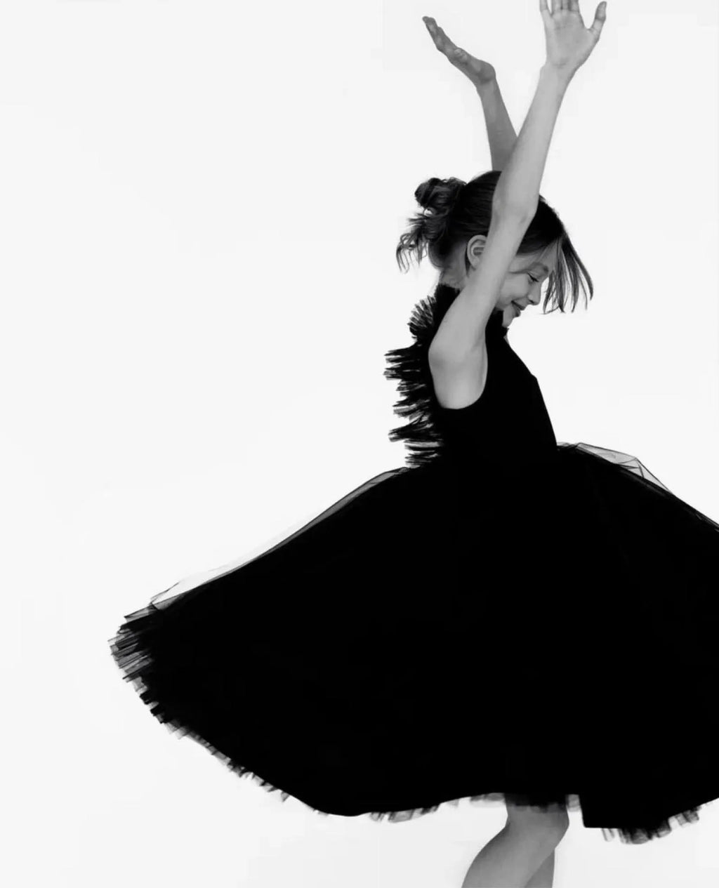 Vestido formal infantil de Swan