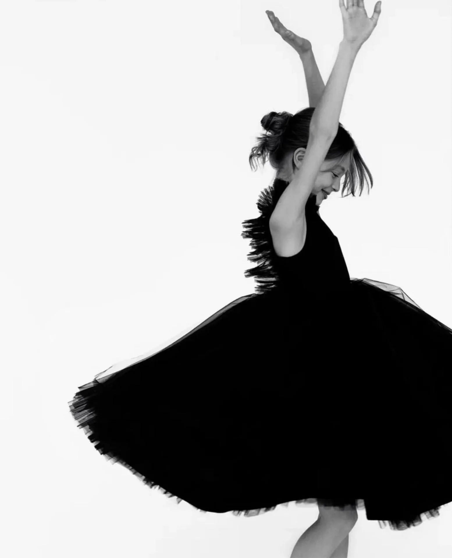 Vestido formal infantil de Swan