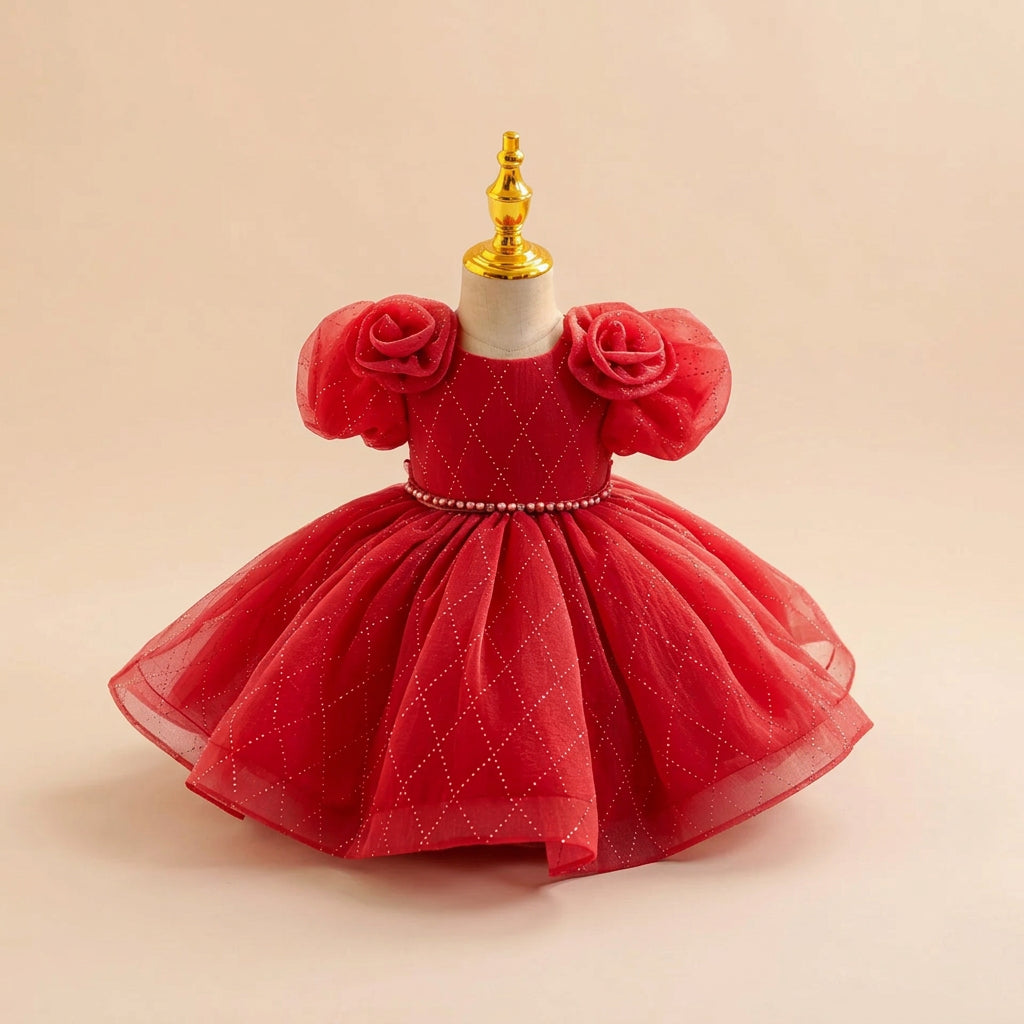 Robe Nöel enfant - Princesse de nöel