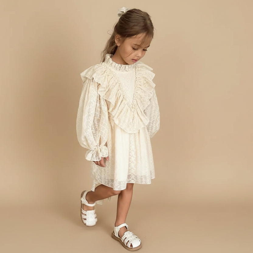 Robe de cérémonie fille bohème - Kamila