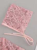 Vestido formal rosa para niña de Poly