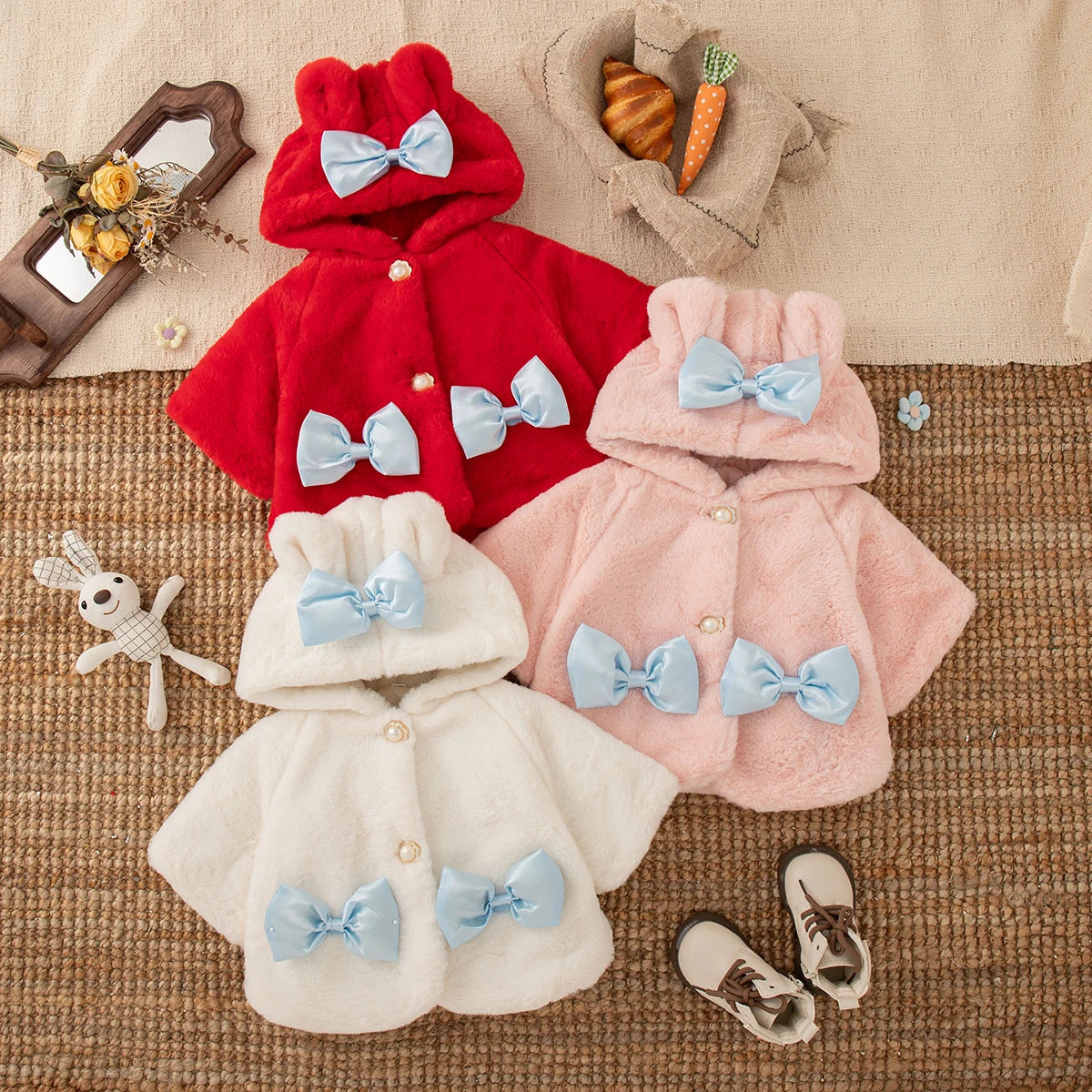 Veste fille - Noeud papillon