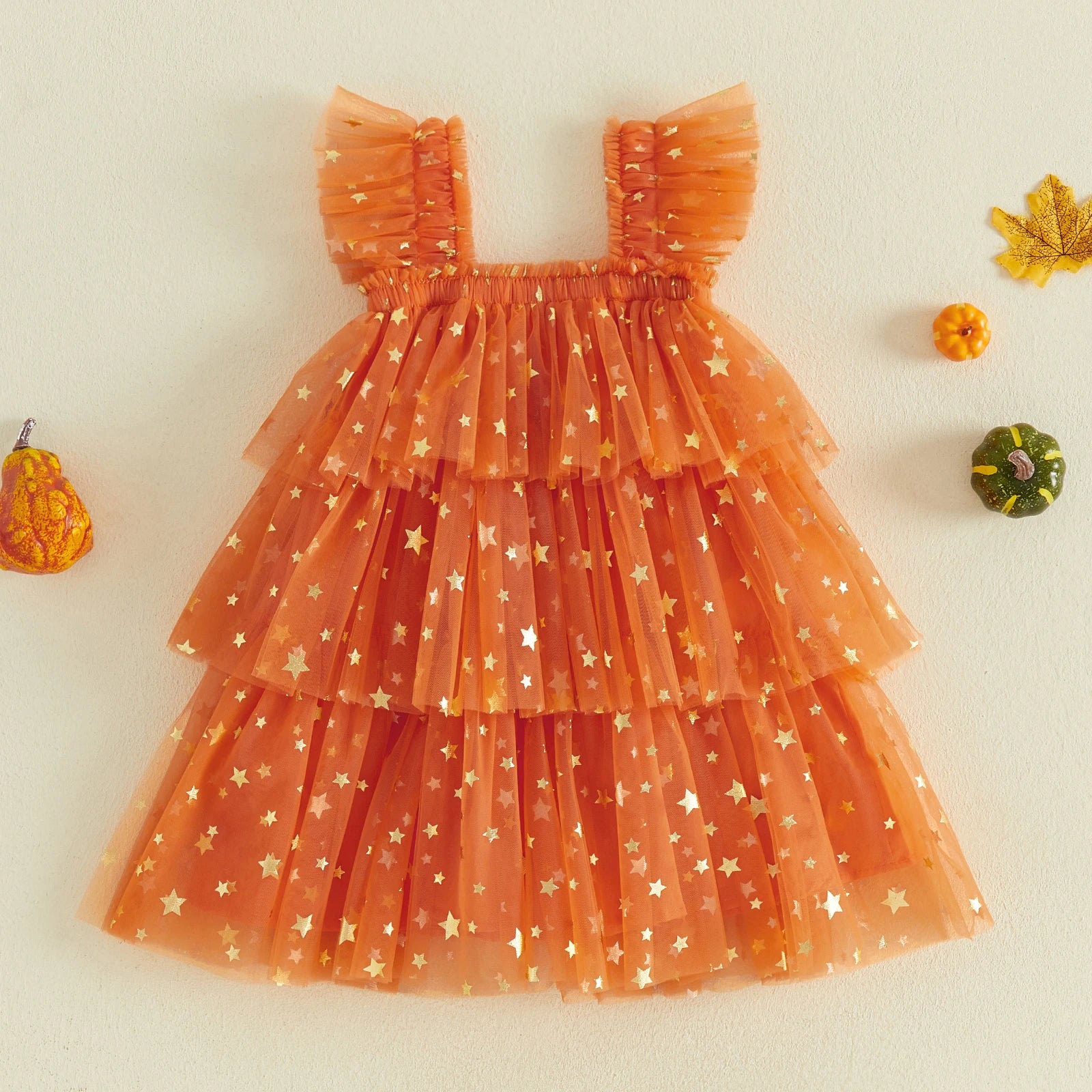 Robe Halloween fille - Citrouille/fantôme