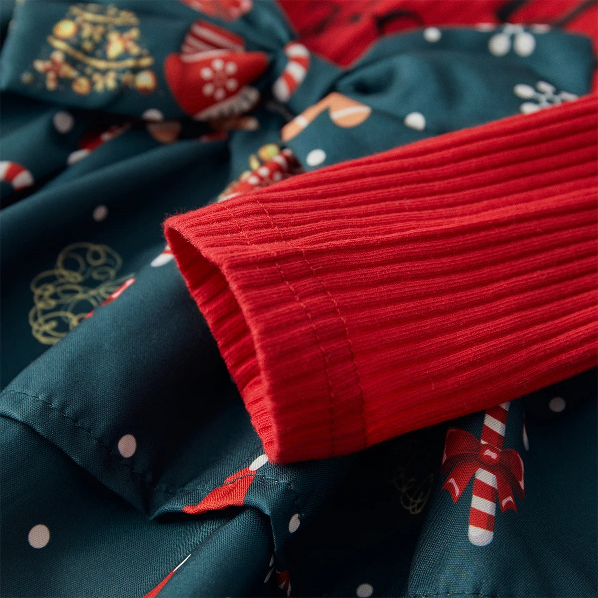 Tutina natalizia per neonati con Babbo Natale