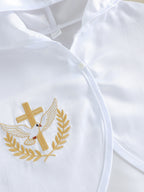 Cape pour baptême bébé