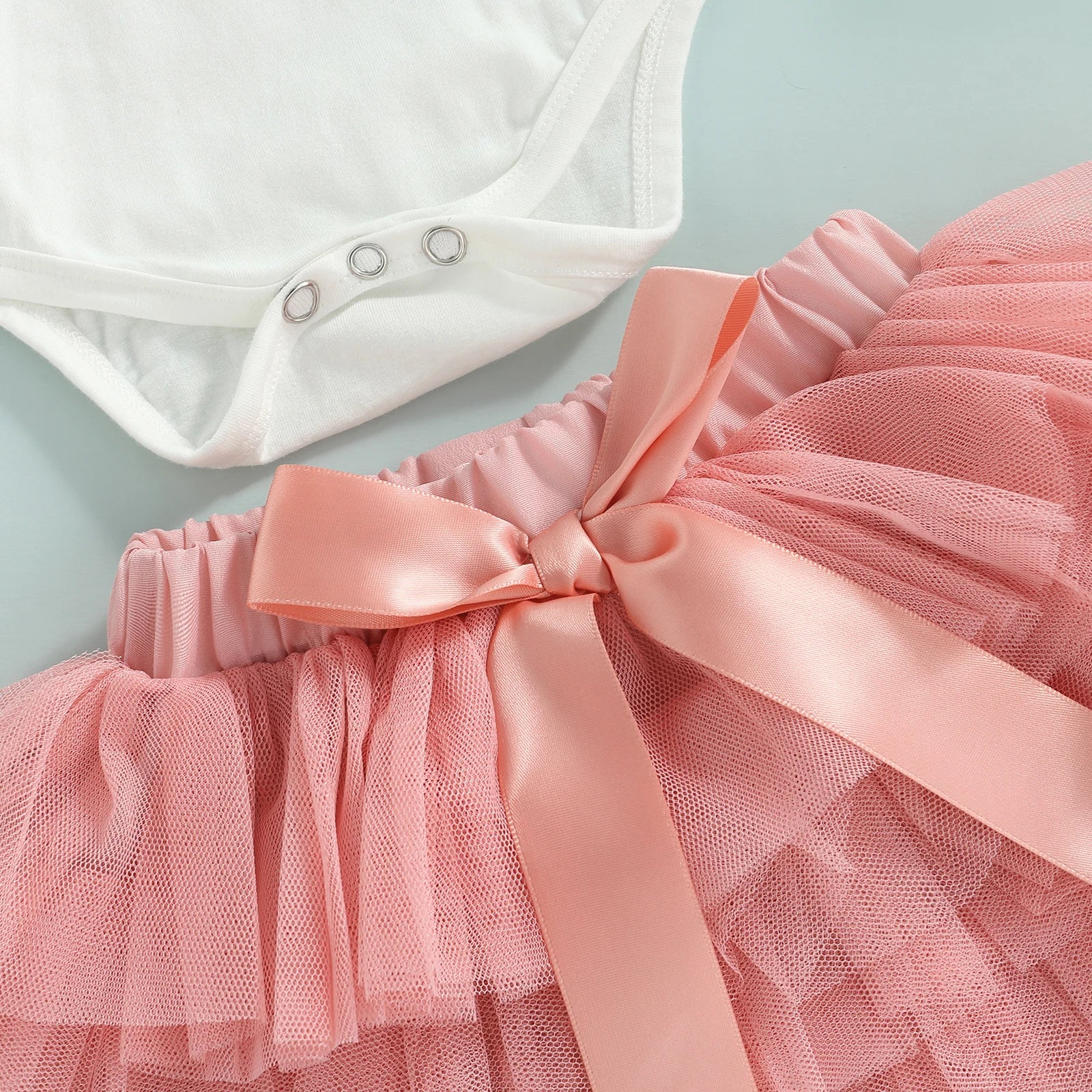 Ensemble 1 an bébé fille fleurs