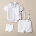 Tenue de Baptême garçon -3 pièces Batiste