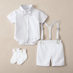 Tenue de Baptême garçon -3 pièces Batiste