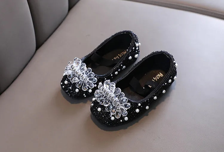Ballerine fille strass et Noël noire