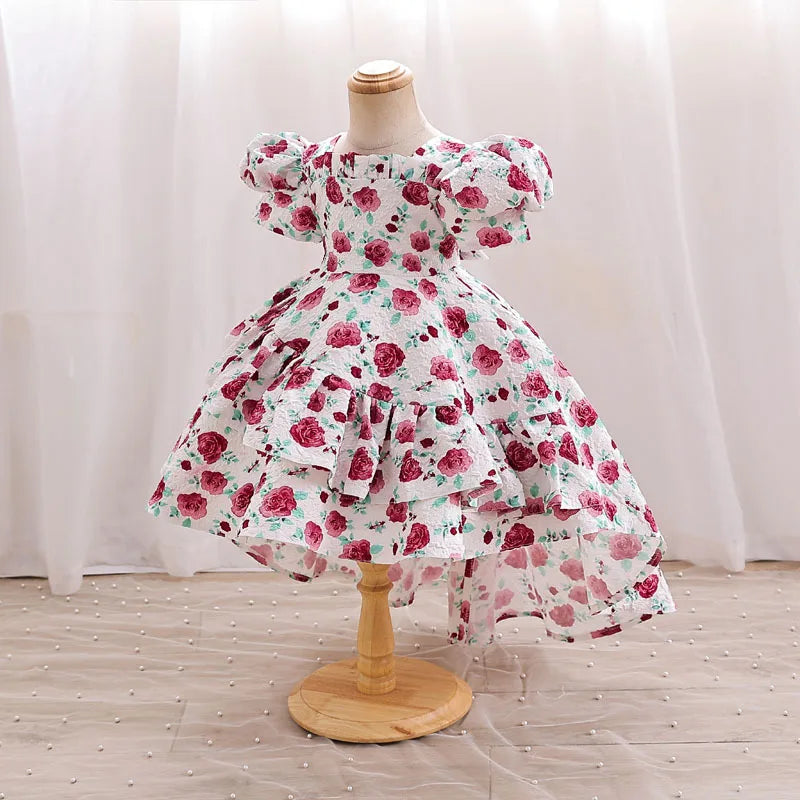Vestido de flores Cléo para niños