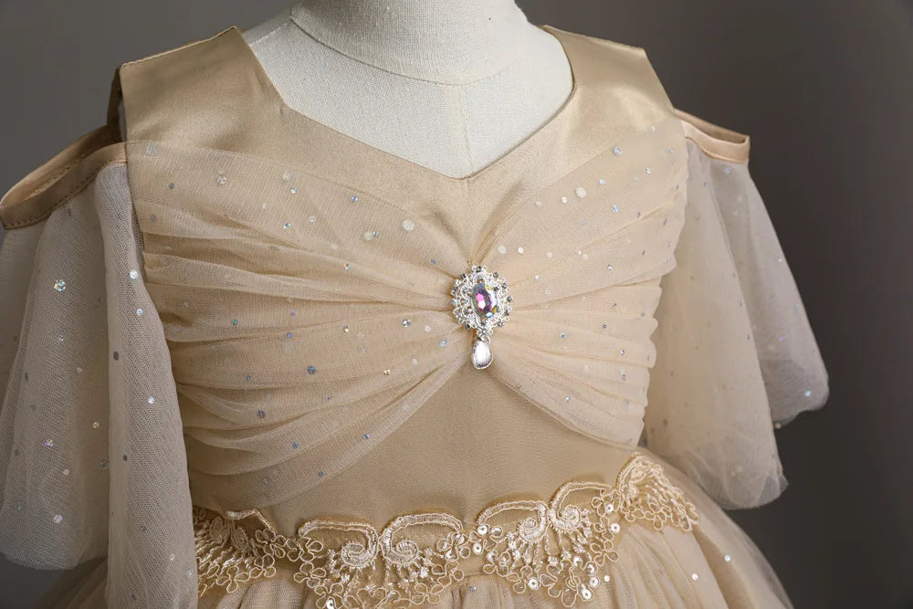 Vestido navideño para niñas