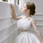 El atuendo de boda de Delia