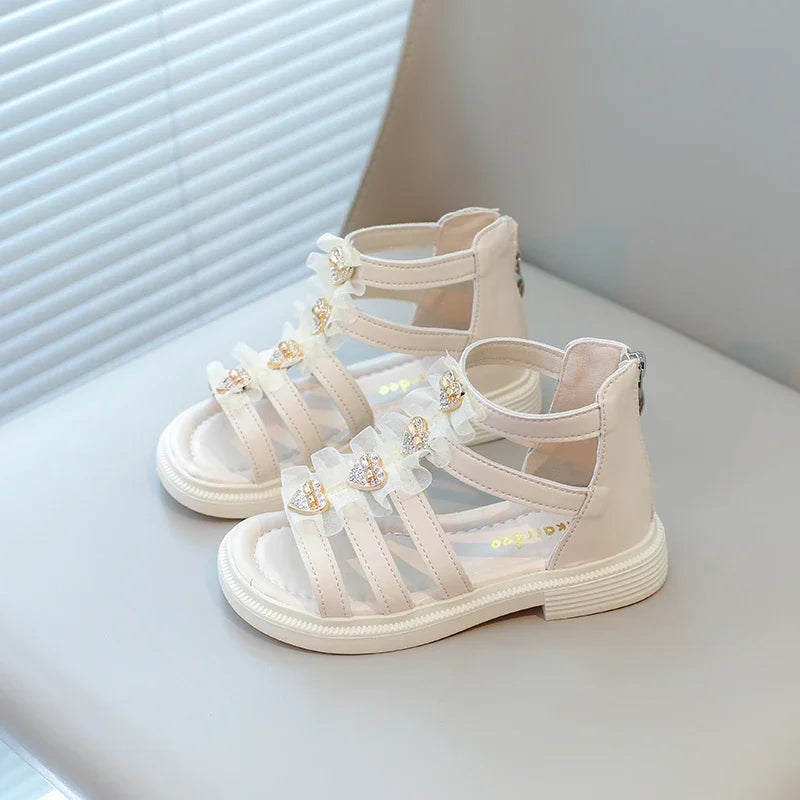 Sandali alti da bambina