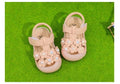 Sandales bébé avec de petites fleurs - L'univers de la licorne