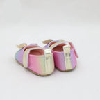 Chaussure bébé arc-en-ciel