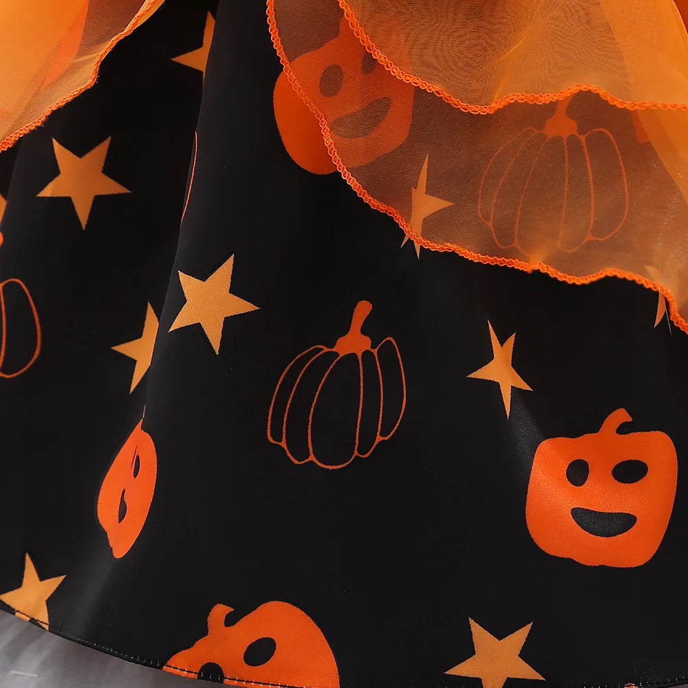 Robe Halloween enfant avec accessoires