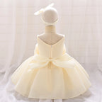 Robe de cérémonie d'anniversaire bébé rosie