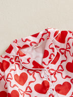 Pyjama fille - 2 pièces coeur love