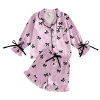 Pyjama fille - 2 pièces noeud