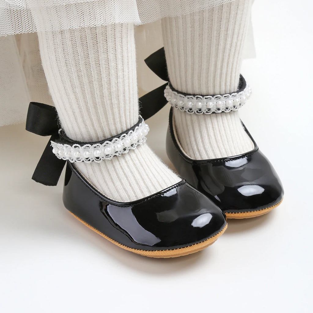 Ballerine bébé fille - Classic et perle