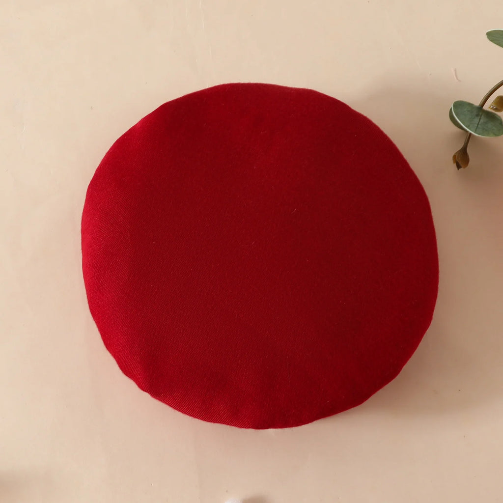 Elegante abrigo rojo para niños