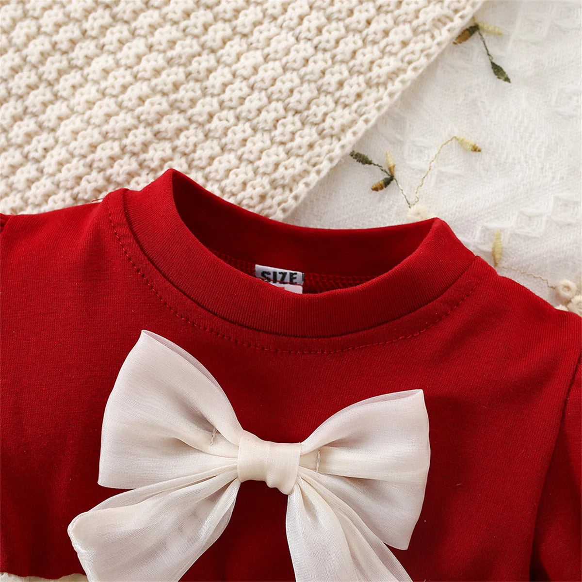 Vestido navideño infantil de Capucine