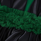 Abito formale verde per neonato con maniche