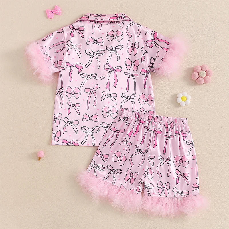 Pyjama enfant - Satiné short noeud
