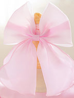 Robe anniversaire fille - Traine et froufrou