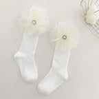 Chaussette longue blanc