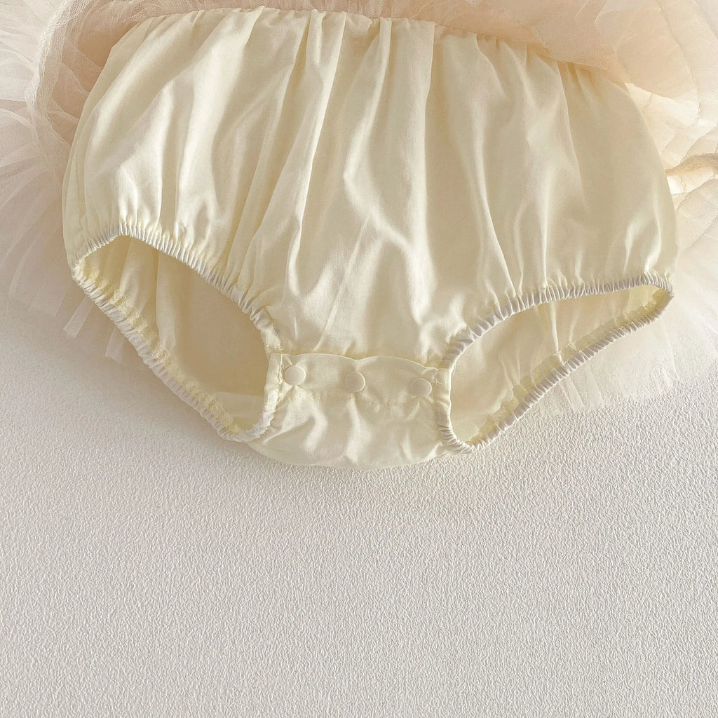 Barboteuse bébé - Beige délicate