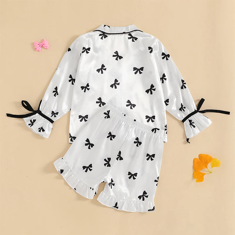 Pyjama fille - 2 pièces noeud