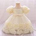 Robe d'anniversaire fille Grande rose - L'univers de la licorne