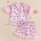Pyjama enfant - Satiné short noeud