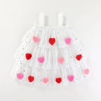 Robe enfant fille petit coeur