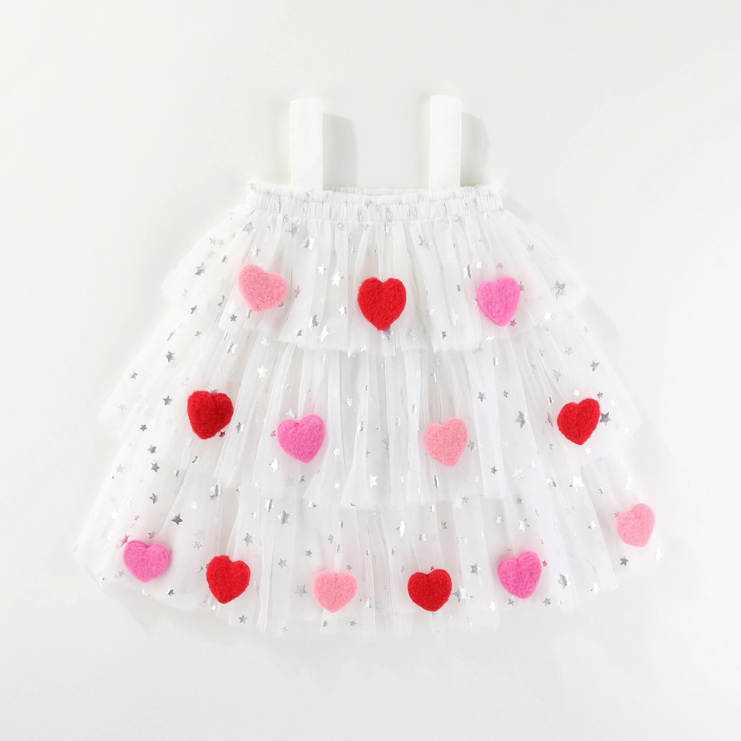 Robe enfant fille petit coeur