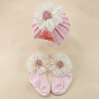 Accessoire bébé - Chapeau et chaussette