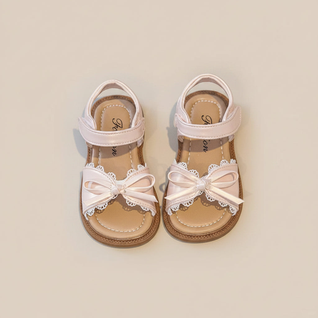 Sandale enfant fille - petit neoud