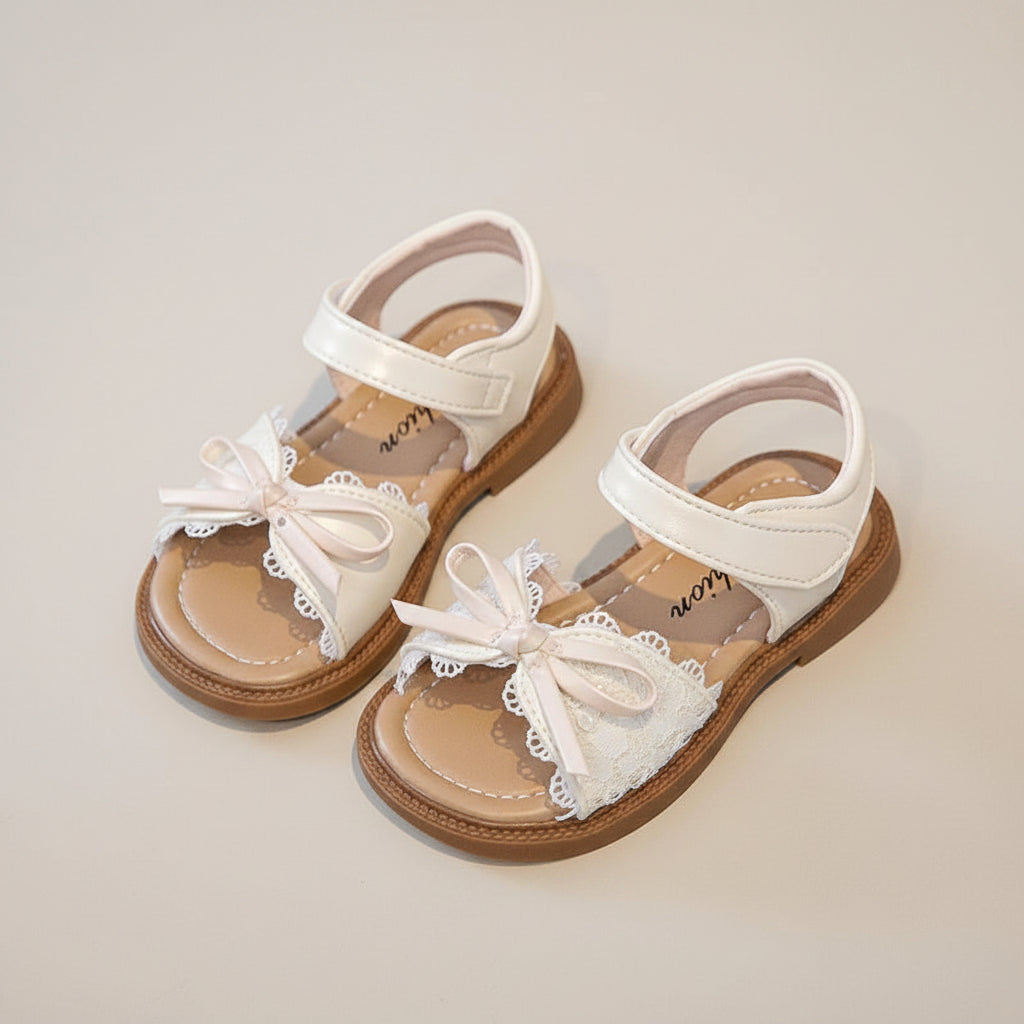Sandale enfant fille - petit neoud