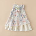 Robe de printemps fille - Cérémonie Tulipe